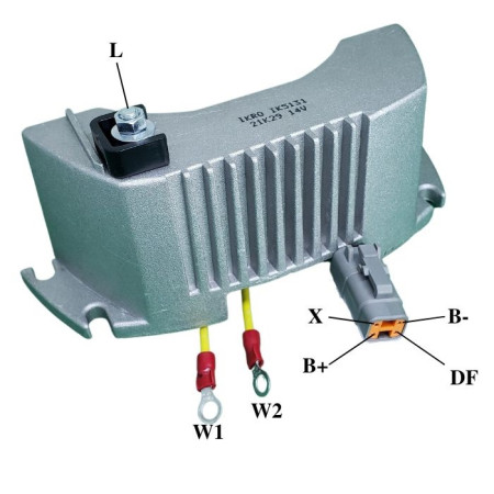 REGULADOR COMPATÍVEL PRESTOLITE/LEECE NEVILE CASE/ 06>12 14V IK5131