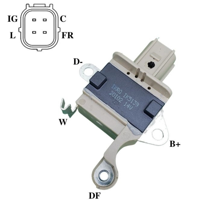 REGULADOR COMPATÍVEL DENSO HONDA ACCORD 08 IK5139
