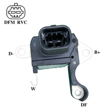 REGULADOR COMPATÍVEL DENSO RVC 12/15,8V CAPTIVA 06>11 IK5147