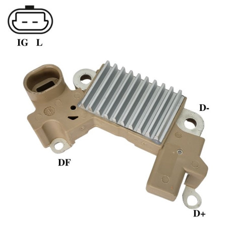 REGULADOR COMPATÍVEL DELCO HAFEI/EFFA TOWNER 08>10 G263 IK5163