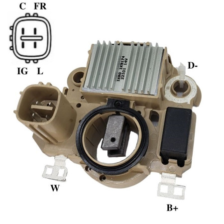 REGULADOR COMPATÍVEL MITSUBISHI HONDA FIT 06>08/SUZUKI VITARA G868 IK5174