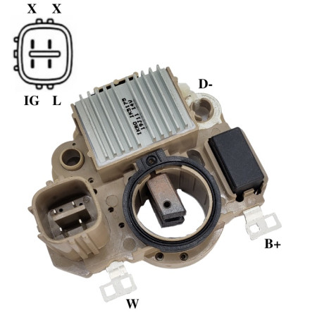 REGULADOR COMPATÍVEL MITSUBISHI 14V IK5175