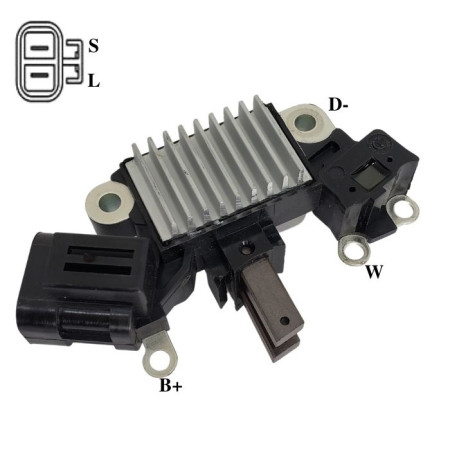 REGULADOR  COMPATÍVEL HITACHI 14V HONDA/PASSPORT IK5217