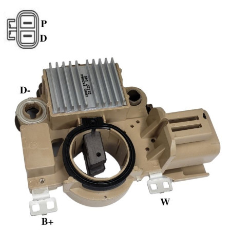 REGULADOR COMPATÍVEL MITSUBISHI MAZDA 00>05 G471 IK5363