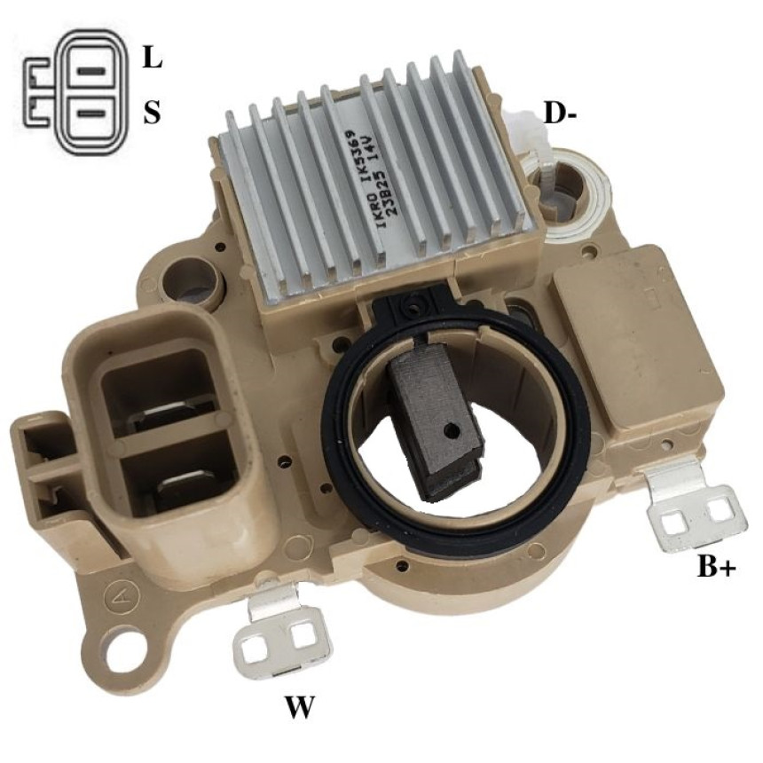 REGULADOR COMPATÍVEL MITSUBISHI PAJERO G858 IK5369