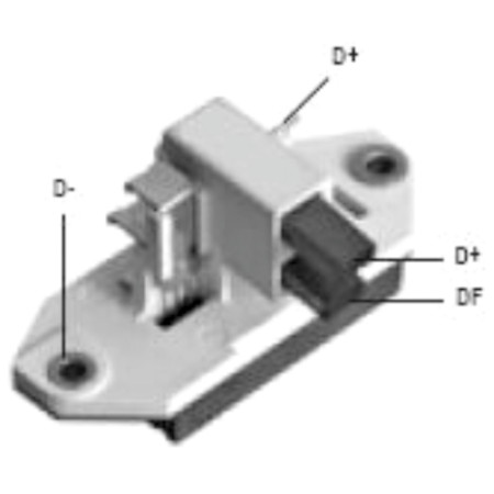 REGULADOR COMPATÍVEL ISKRA 28V KHD G402 IK5402