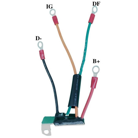 REGULADOR COMPATÍVEL DENSO 14V - EXTERNO NA CENTRAL IK5415