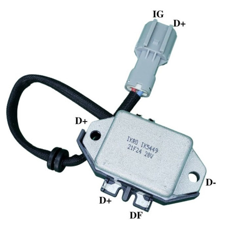 REGULADOR COMPATÍVEL NIKKO 28V PRESTOLITE/LEECE NEVILLE IK5449