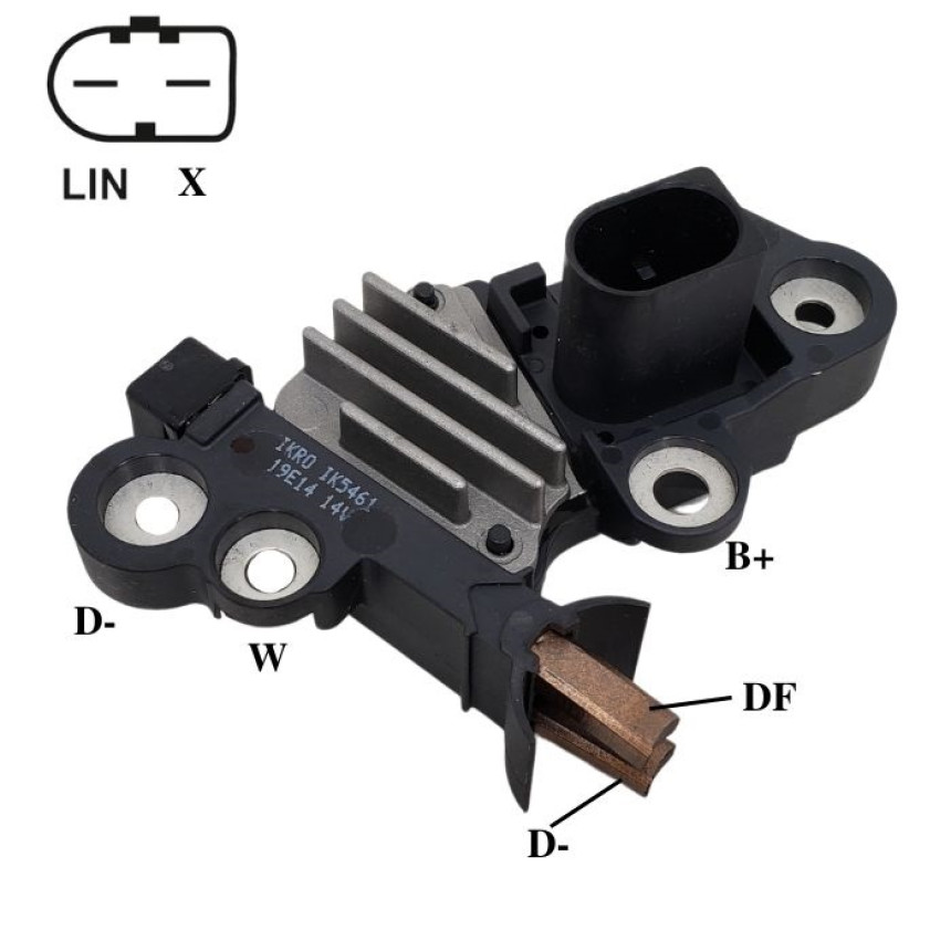 REGULADOR COMPATÍVEL BOSCH MOD COM-LIN PASSAT 2012 IK5461