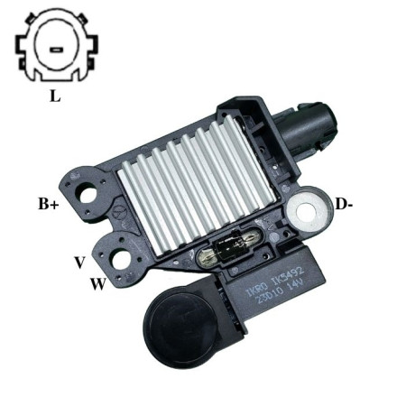 REGULADOR COMPATÍVEL VALEO TOYOTA ETIOS G946 IK5492