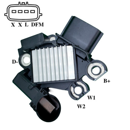 REGULADOR COMPATÍVEL VALEO KIA SORENTO/CITROEN C5/HYUNDAI IK5495