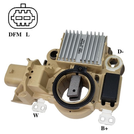 REGULADOR COMPATÍVEL MITSUBISHI OMEGA AUSTRALIANO 05>07 IK5496