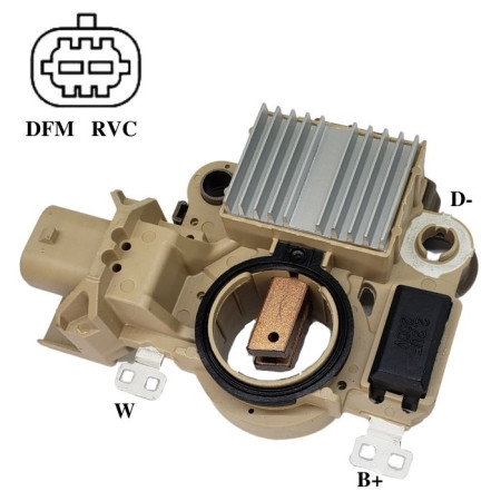 REGULADOR COMPATÍVEL MITSUBISHI RVC 12/15,8V OMEGA AUSTRALIANO 07>11 IK5497