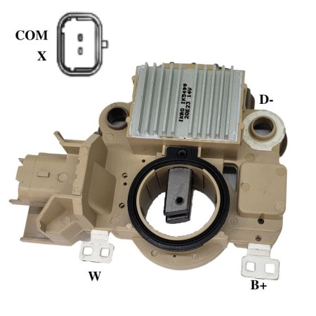 REGULADOR COPATÍVEL MITSUBISHI HONDA CIVIC 12 IK5499