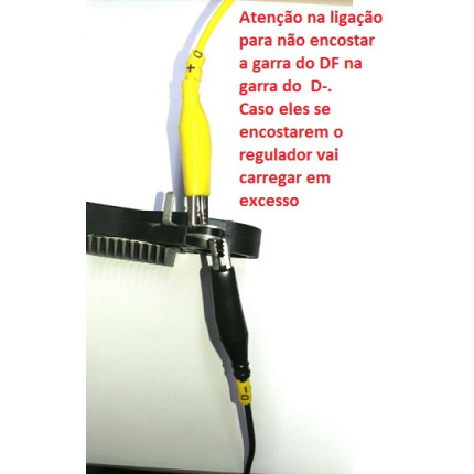 REGULADOR COMPATÍVEL DELCO OMEGA/VECTRA - S/PARAFUSO G701 IK550