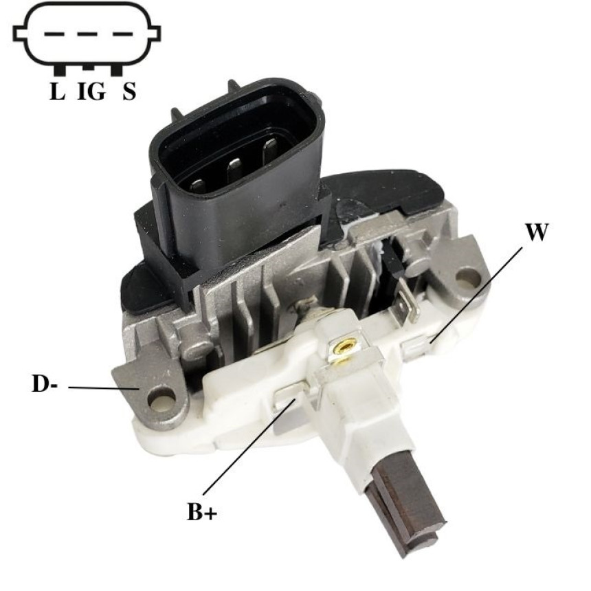 REGULADOR COMPATÍVEL BOSCH 28V IVECO IK5543
