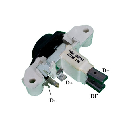 REGULADOR COMPATÍVEL BOSCH SEMI-ELETR BMW/PEUGEOT/MB G208 IK5551