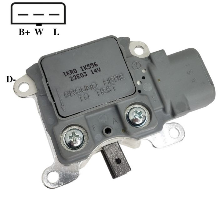 REGULADOR COMPATÍVEL MOTORCRAFT F250/F1000/RANGER G810 IK556