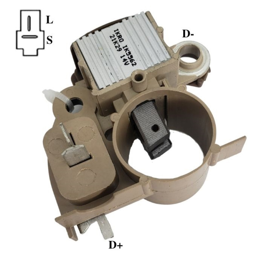 REGULADOR COMPATÍVEL MITSUBISHI ASIA TOWNER G800 IK5562