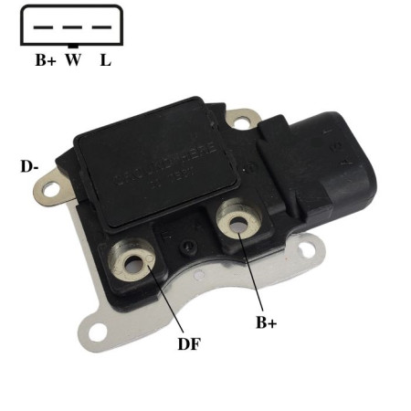 REGULADOR COMPATÍVEL MOTORCRAFT TAURUS/MUSTANG/MERCURY G811 IK5567