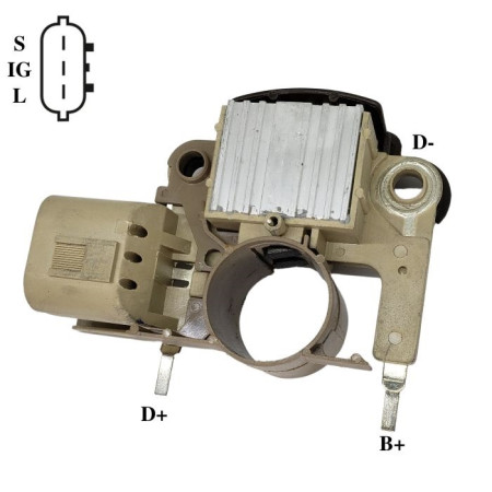 REGULADOR COMPATÍVEL MITSUBISHI FORD G807 IK5570