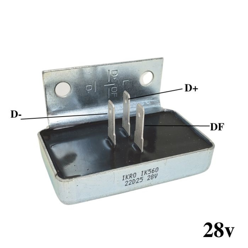 REGULADOR COMPATÍVEL BOSCH MB ANTIGO 28V - EXTERNO G012 IK560
