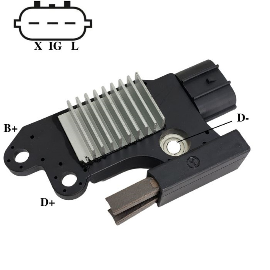 REGULADOR COMPATÍVEL CHERY NEW QQ IK5600