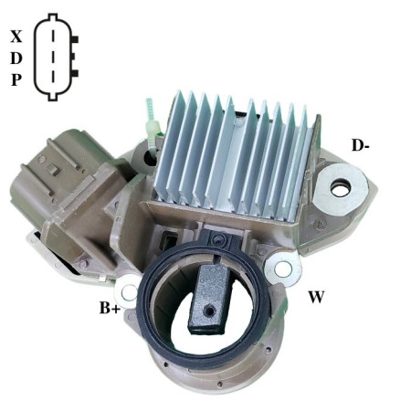 REGULADOR COMPATÍVEL MITSUBISHI MAZDA 02>08 G878 IK5670