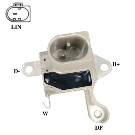 REGULADOR COMPATÍVEL DENSO NISSAN/LAND ROVER G153 IK5702