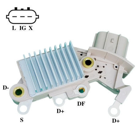 REGULADOR COMPATÍVEL JHECO CHERY QQ IK5711