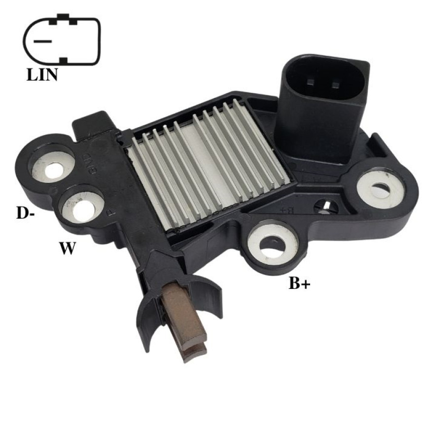 REGULADOR COMPATÍVEL BOSCH MOD COM-LIN MB C200 2015 180A IK5735