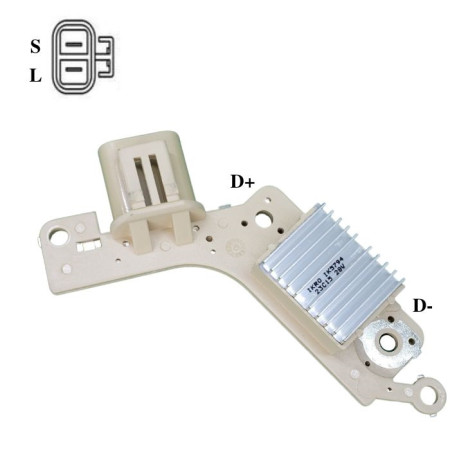 REGULADOR COMPATÍVEL MITSUBISHI 28V CATERPILLAR 320 G794 IK5794