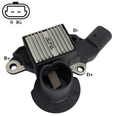 REGULADOR COMPATÍVEL DELCO 5SI 14V MARINE G942 IK5942