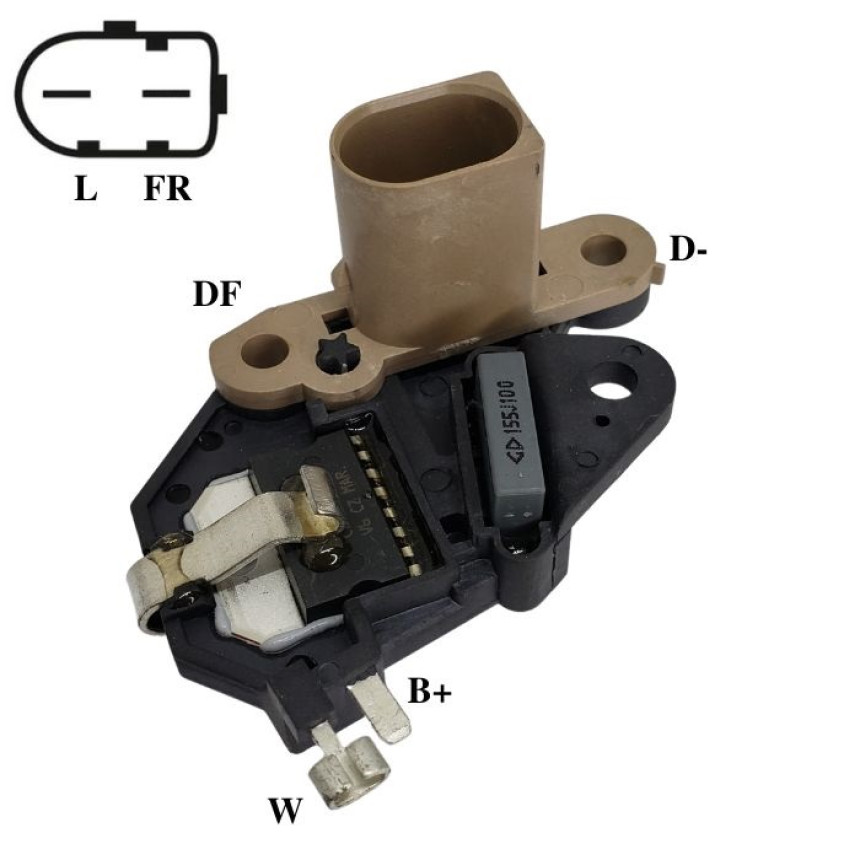 REGULADOR COMPATÍVEL DELCO TOUAREG IK5944