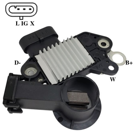 REGULADOR COMPATÍVEL DELCO 11SI 3S 14V IK5948
