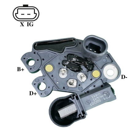 REGULADOR COMPATÍVEL VALEO 14V MARINE IK5985