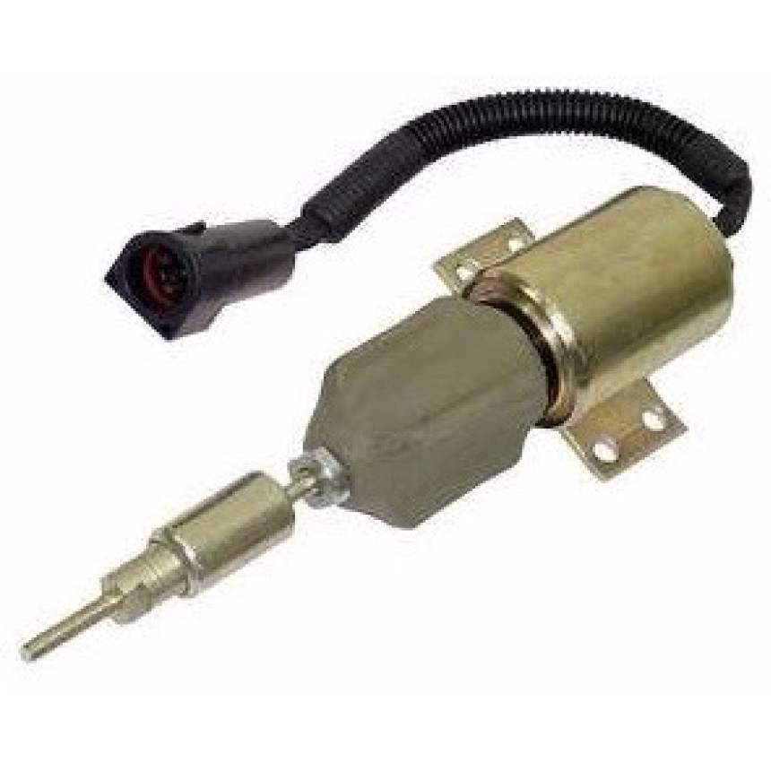 VALVULA SOLENOIDE COMPATÍVEL 24V 4T ROSCA - VW/FORD MWM/CUMMINS IK7610