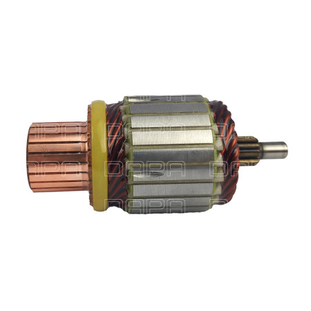 INDUZIDO PARTIDA COMPATÍVEL DELCO CORSA/STILO/MERIVA/CELTA - L.M 7MM 10D-100 1188 20188 DAP10284