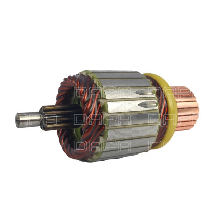 INDUZIDO PARTIDA COMPATÍVEL DELCO CORSA/STILO/MERIVA/CELTA - L.M 7MM 10D-100 1188 20188 DAP10284