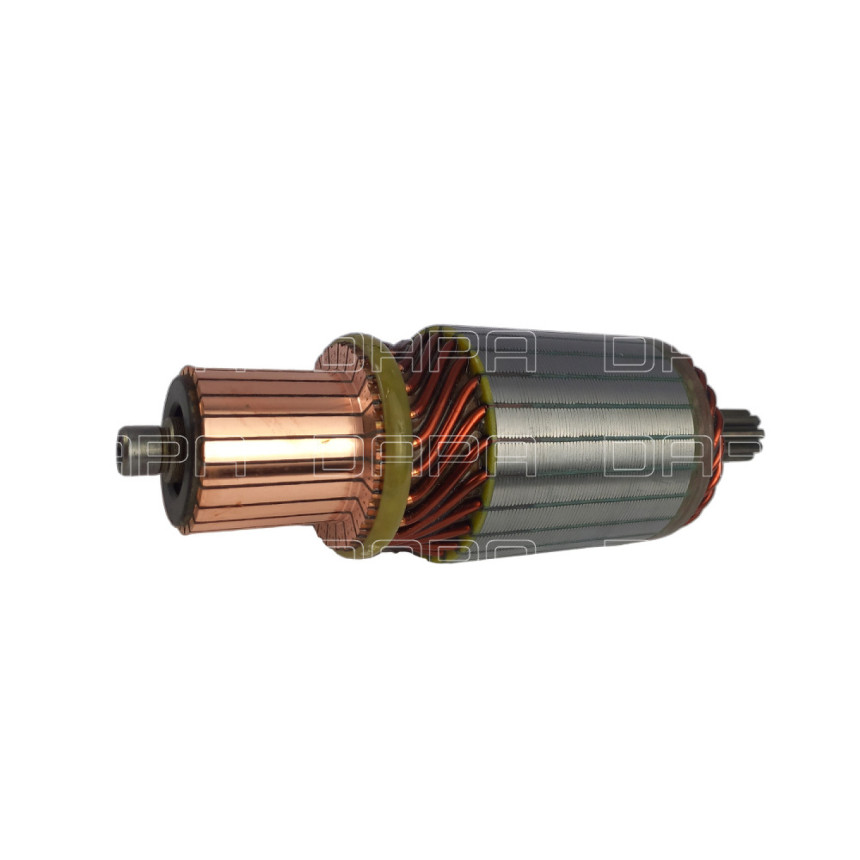 INDUZIDO PARTIDA COMPATÍVEL DENSO 24V CATERPILLAR/KOMATSU/IVECO 9D-187 1590 20590 DAP10511