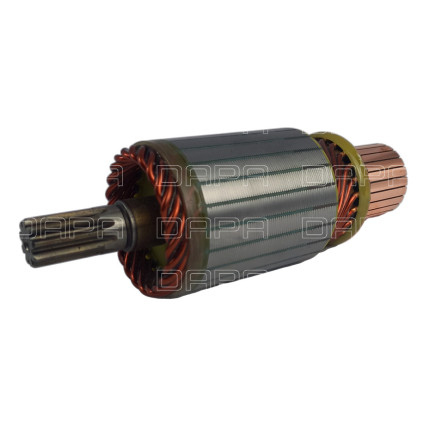 INDUZIDO PARTIDA COMPATÍVEL DENSO 24V CATERPILLAR/KOMATSU/IVECO 9D-187 1590 20590 DAP10511