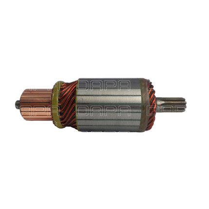 INDUZIDO PARTIDA COMPATÍVEL DENSO 24V CATERPILLAR/KOMATSU/IVECO 9D-187 1590 20590 DAP10511