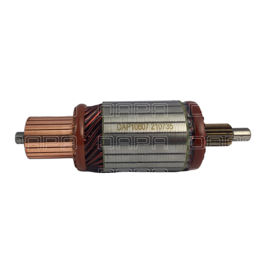 INDUZIDO PARTIDA COMPATÍVEL MITSUBISHI 24V IVECO CAVALLINO 13D-177 DIAM:53 DAP10607