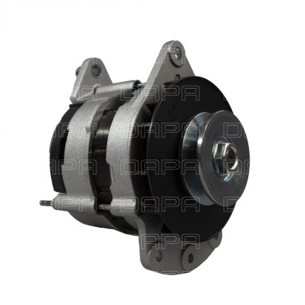 ALTERNADOR COMPATÍVEL LUCAS A115R 12V 75A TRATOR FORD/FIAT/JOHN DEERE/MF *PINHAO (POLIA SIMPLES) DAP53500