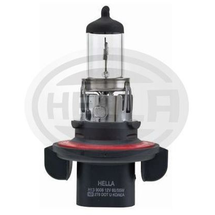 LÂMPADA H13 12V 65/55W - BASE RETA CAMARO/SENTRA HELLA HEH13