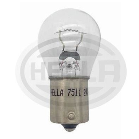 LÂMPADA 1141 24V 21W 1POLO 10PC HELLA HE7511