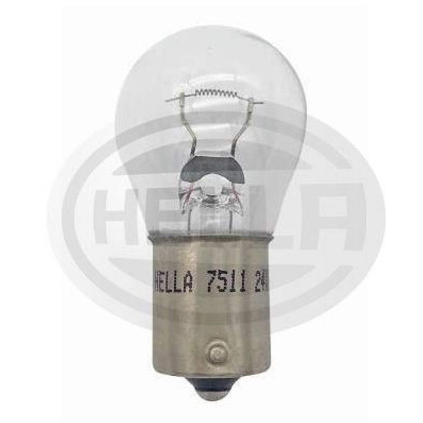 LÂMPADA 1141 24V 21W 1POLO 10PC HELLA HE7511