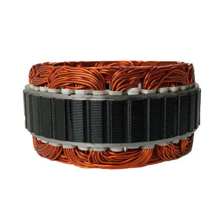 ESTATOR COMPATÍVEL MITSUBISHI 24V 80A VOLVO 26/31/106/136-4F DAP70235