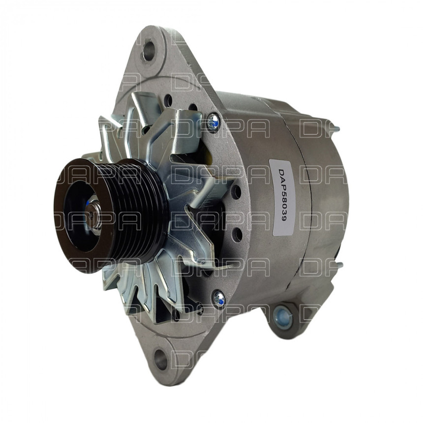 ALTERNADOR COMPATÍVEL BOSCH 24V 80A VOLVO FH NH/CASE (POLIA 8PK) DAP58039