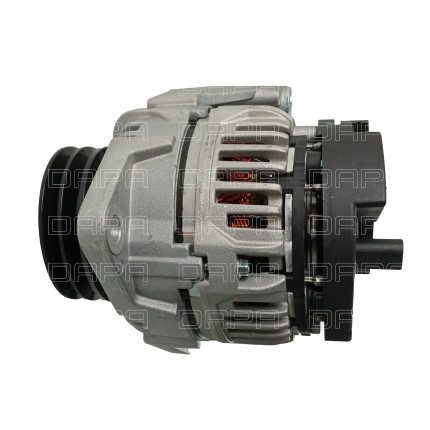 ALTERNADOR COMPATÍVEL BOSCH ELETR 12V 90A MB (REG.2T-COM W-POLIA 2PK) DAP55098